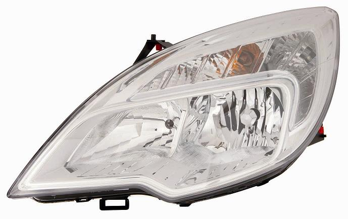 FARO FANALE PROIETTORE DX H7-H1 C/MOTOR ELETT OPEL MERIVA 05/10>
