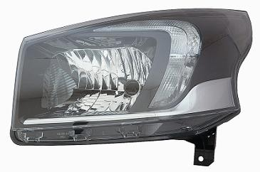 FARO FANALE PROIETTORE SX H4 PRED REG ELETT OPEL VIVARO 01/14>