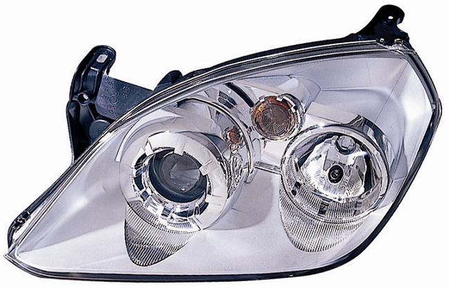FARO FANALE PROIETTORE DX H1-H7 PRED REG ELETT OPEL TIGRA 01/04> COSMO PARAB CROM