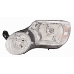 FARO FANALE PROIETTORE SX H4 C/MOTOR ELETT SKODA YETI 01/10> MOD SENZA FEND