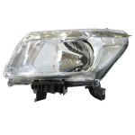 FARO FANALE PROIETTORE DX H4 PRED REG EL NISSAN NAVARA 01/15> PARAB CROM