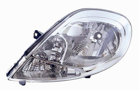 FARO FANALE PROIETTORE DX H4 PRED REG ELET RENAULT TRAFIC -PRIMASTAR-VIVARO 01/07> INCOLORE 26860
