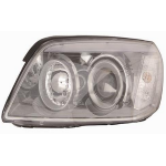 FARO FANALE PROIETTORE DX H1-H7 C/MOTOR ELETT CHEVROLET CAPTIVA 01/06> PARAB NERA