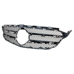 GRIGLIA MASCHERINA NERA C/MODAN ARG E PROF CROM MERCEDES CLASSE C W205 12/13>AVANTGARDE