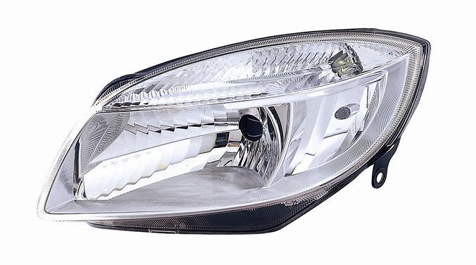 FARO FANALE PROIETTORE SX H4 PRED REG ELETT SKODA FABIA-ROOMSTER 01/07>03/10