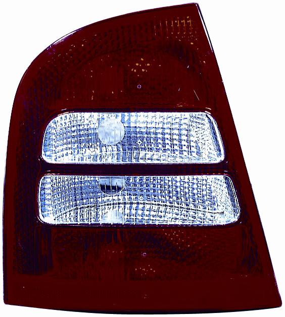 FANALE FANALINO POSTERIORE S/P DX BIANCO ROSSO SKODA OCTAVIA 08/00>03/04 BN