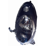 FARO FANALE PROIETTORE SX H4 PRED REG ELETT NISSAN MICRA 01/03>09/07 PARAB NERA