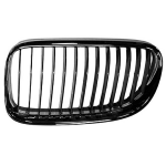 GRIGLIA MASCHERINA A/SX CROM-NERA BMW SERIE 3 E92 COUPE 03/10>E93 CAB