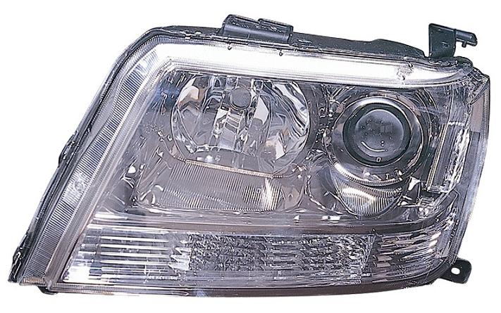 FARO FANALE PROIETTORE SX H7-HB3 PRED REG ELETT SUZUKI GRAN VITARA 10/05>03/09