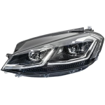 FARO FANALE PROIETTORE DX FULL LED FBL VW GOLF 7 11/16> HELLA