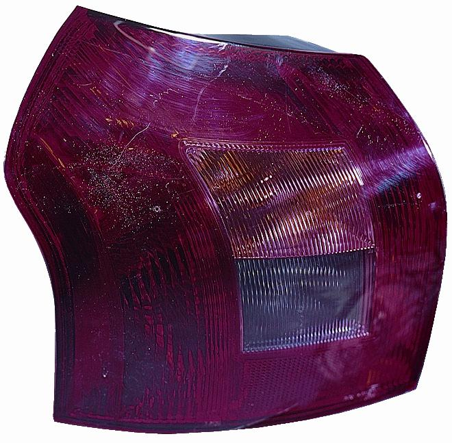 FANALE FANALINO POSTERIORE S/P SX ROSSO TOYOTA COROLLA 02/02>12/04 3/5P