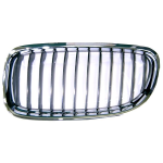 GRIGLIA MASCHERINA BMW SERIE 3'08->'12 E90N/E91N SINISTRA NERA/CROMATA