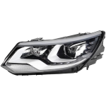 FARO FANALE PROIETTORE SX BIXENON D3S-H7 AFS C/MOTOR ELETT VOLKSWAGEN TIGUAN 06/11> HELLA
