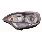 FARO FANALE PROIETTORE SX H7-H1 PRED REG EL KIA RIO 01/11> PARAB NERA