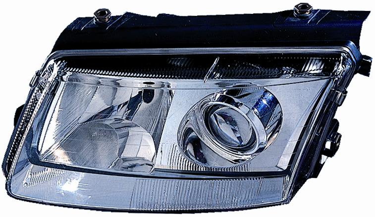 FARO FANALE PROIETTORE SX H7-H7 PRED REG ELETT VOLKSWAGEN PASSAT 11/96>09/00