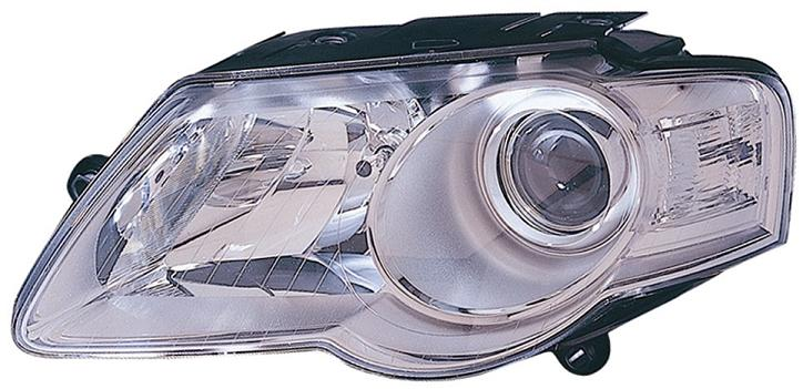 FARO FANALE PROIETTORE DX 2H7 C/MOTOR ELETT VOLKSWAGEN PASSAT 04/05>09/10 MOD HELLA