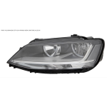 FARO SX A LED C/MOTOR ELETTR VOLKSWAGEN JETTA 07/14> P NERA