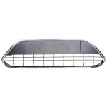 GRIGLIA PARAURTI ANT CENTRALE C/CORNICE CROMATA FORD FOCUS 04/07>
