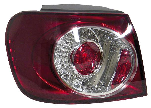 FANALE FANALINO POSTERIORE SX ESTERNO A LED VOLKSWAGEN GOLF VI PLUS 03/09>